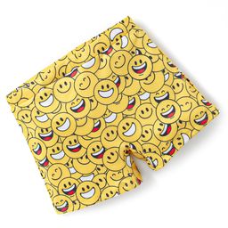 Babyhug Smiley Print Swimming Trunk - Yellow-image-64