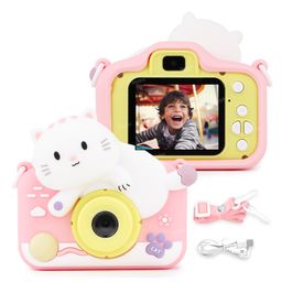 Toysire Kids Camera for Girls 1080P HD 2.Inch Screen 32GB SD Card Birthday Christmas Toy Gift-16