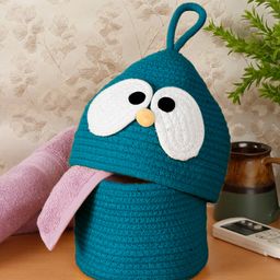 FABINALIV Kids Blue Cartoon Design Multipurpose Foldable Organiser with Lid-image-17
