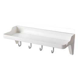 COZY VIBES Adhesive Bathroom Shower Caddy No Drilling Installation Bathroom Shelf Kitchen Holder for Soap Shampoo Shower Gel Towels - PACK OF 1 - COLOR MAY VARY-picture-37