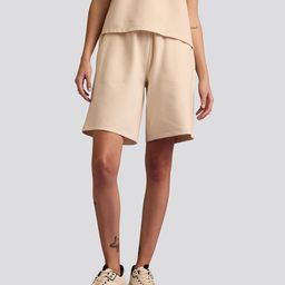 Muvazo Hooded Loose-Fit T-Shirt & Shorts Co-Ords-image-65