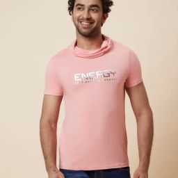 Globus Pink Regular Fit Printed Cotton T-Shirt-picture-17