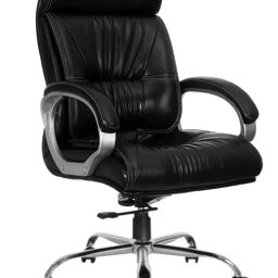 Roarwood High Back Black Cushioned Executive Office Chair RW033-picture-43