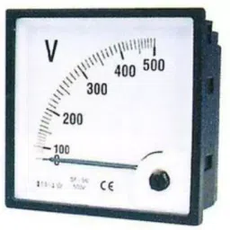 Asian SMC-144 40V Moving Coil Type Analog DC Voltmeter 144x144 mm-17