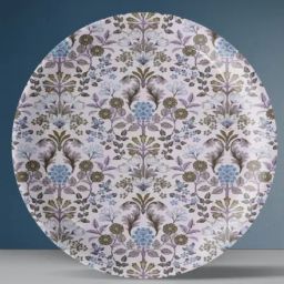 Nestroots Ethnic Designer Multicolor Porcelain Wall Plate-13