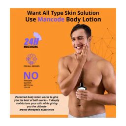 Mancode Raw Perfumed Body Lotion with D-Panthanol - 200 ml image 5