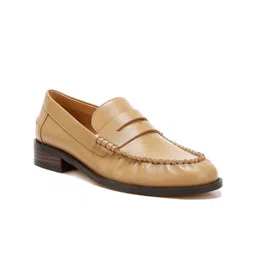 RAG & CO Women Leather Slip-On Loafers-23