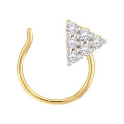 Malabar Gold and Diamonds 18 kt Gold & Diamond Nosepin-picture-11