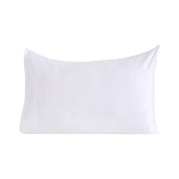 Maspar Viola White Cotton Satin 300 TC Pillow Covers - Set of 2-picture-4