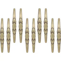 Atom 116.84 mm (4.6 inch) Zinc Gold Brass Antique Finish Cabinet/Drawer Handle, CH-225-BA-04-110 (Pack of 10)-image-71