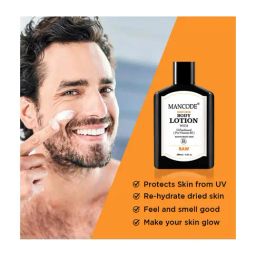 Mancode Raw Perfumed Body Lotion with D-Panthanol - 200 ml image 4