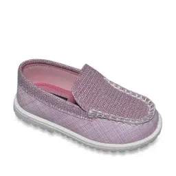 Tiny Bugs Kid's Pink Casual Loafers-image-4