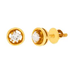 Waman Hari Pethe Jewellers 18k Gold & Diamond Earrings for Women-image-61