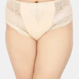 Curvy Love Beige Lace Hipster Panty-picture-38