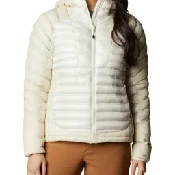 Columbia Beige Full Sleeve Labyrinth Loop Puffer Jacket-image-30