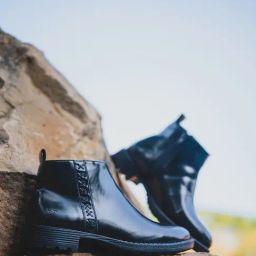 Yoho Women's Footpharma Slays Black Booties-image-44