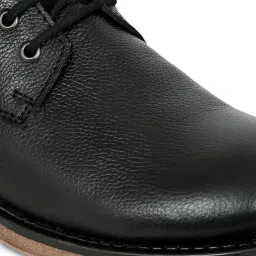 Allen cooper Men's Black Casual Boots image 4