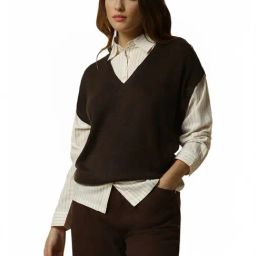 Allen Solly Brown Regular Fit Sweater-10