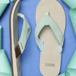 Chupps Men's Wyld Arctic Blue Flip Flops-image-90