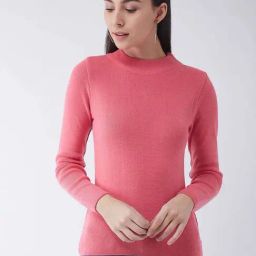 RVK Pink Slim Fit Sweater-15