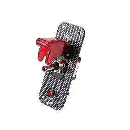 MODAXE 12 V 20 Amp ON-OFF LED Arming Toggle Switch with Safety Cover for Vehicle-23