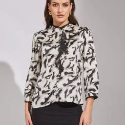 Latin Quarters Black Polyester Regular Fit Top-picture-19