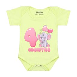 Arvesa 4 Month Baby Printed Romper-image-78