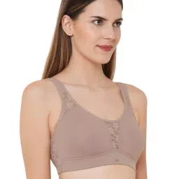 Soie Multicolor Non Wired Non Padded Full Coverage Bra (Pack Of 2) image 3