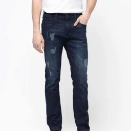 Rare Rabbit Blue Slim Fit Fit Solid Jeans-image-84