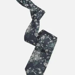 Van Heusen Navy Embroidered Casual Tie-picture-48