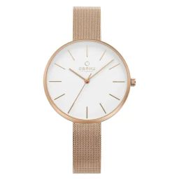 OBAKU V211LXVIMV Viol Rose Analog Watch for Women-image-9