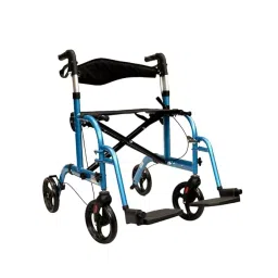 Rehamo Rollator Aluminium Alloy Frame Height-Adjustable 136 Kg Weight Capacity, Rollie FP-image-34