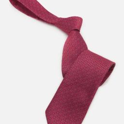 Van Heusen Red Embroidered Formal Tie-picture-41