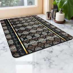 IVAZA Grey 1600 GSM Silicone Bath Rugs-image-54