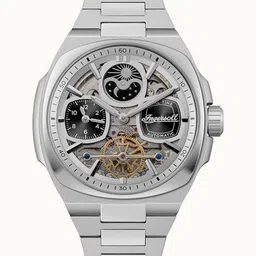 Ingersoll Men Dial & Stainless Steel Bracelet Style Straps Analogue Automatic Watch I15802-28