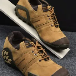 Woodland Men's Camel Casual Sneakers-image-59