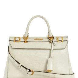 GUESS Stone SESTRI Animal Effect Medium Luxury Satchel-image-10