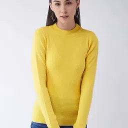 RVK Yellow Slim Fit Sweater-image-84