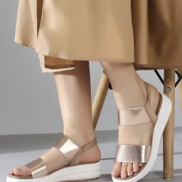 Inc.5 Women's Rose Gold Back Strap Wedges-picture-31