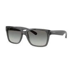 Vogue Eyewear Man Grey Rectangular Gradient Sunglasses for Men-image-62