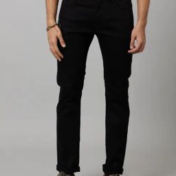 Celio Black Cotton Regular Fit Jeans-image-28