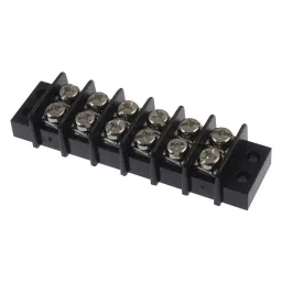 MULTICOMP PRO Barrier Panel Mount Terminal Blocks TERMINAL BLOCK, BARRIER, 6 POSITION, 22-12AWG, MC24313-96