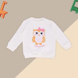 Pantaloons Baby Infant Girls Snow White Printed Sweatshirt-image-59