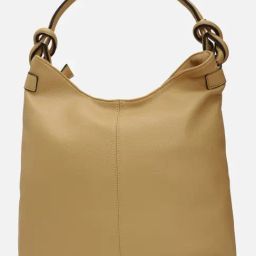 Van Heusen Yellow PU Solid Hobo Shoulder Handbag-15