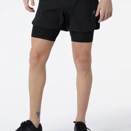 New Balance Black Comfort Fit Sports Shorts-picture-18