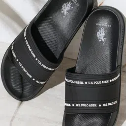 U.S. Polo Assn. Men's WODE 3.0 Black Casual Sandals-picture-33