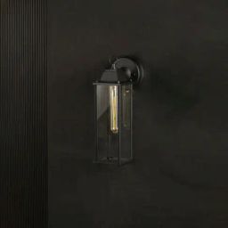 Whispering Homes Stream Outdoor Wall Light - Transparent Glass-image-58