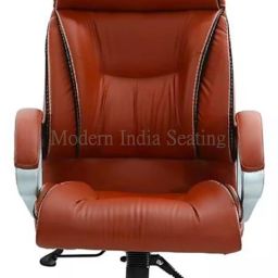 Divano Modular Tan color PU Leatherette Office Chair MI11-image-89
