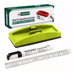 YAJNAS Non Magnetic White Board Duster Dry Erase Whiteboard Eraser (Combo Pack of 3)-6