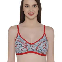 Clovia Grey Non-Wired Non-Padded Full Coverage Bra-19